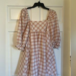 Vici plaid spring/summer dress